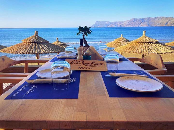 Molos Beach Rooms Kissamos Luaran gambar